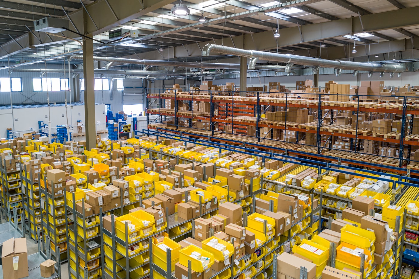 Cold storage and logistics warehouse